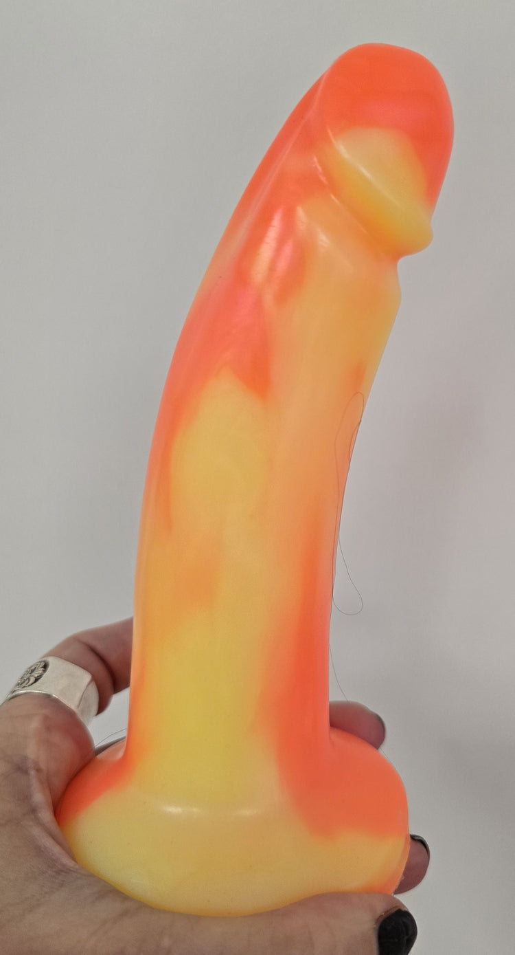 ONE OF A KIND Champlette Yellow & Orange
