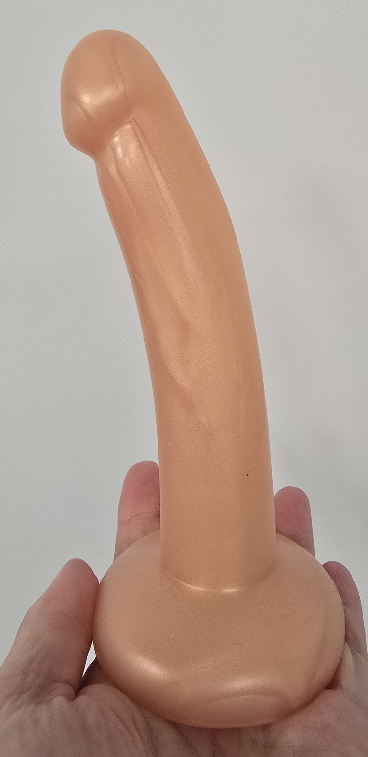 ONE OF A KIND Mistress Metallic Peach
