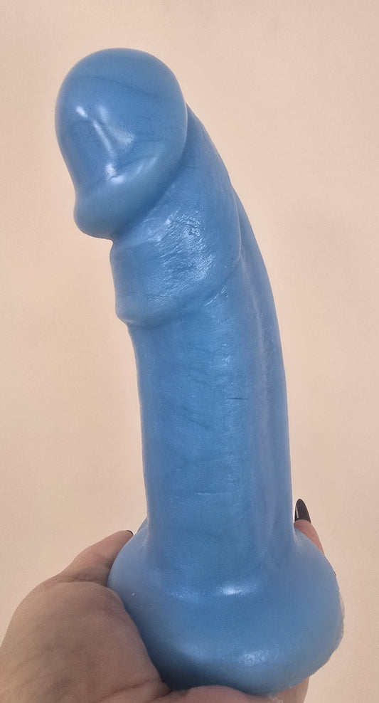 ONE OF A KIND Large Bent FROST BLUE