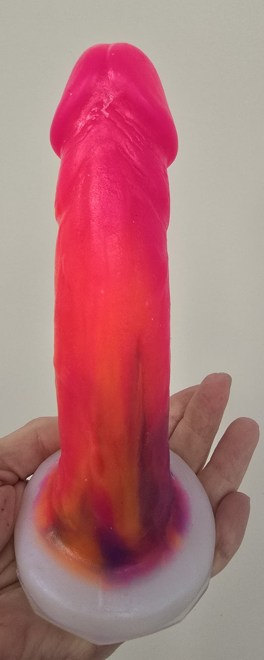 ONE OF A KIND Mustang Mostly Four-a-Pink w/ Orange