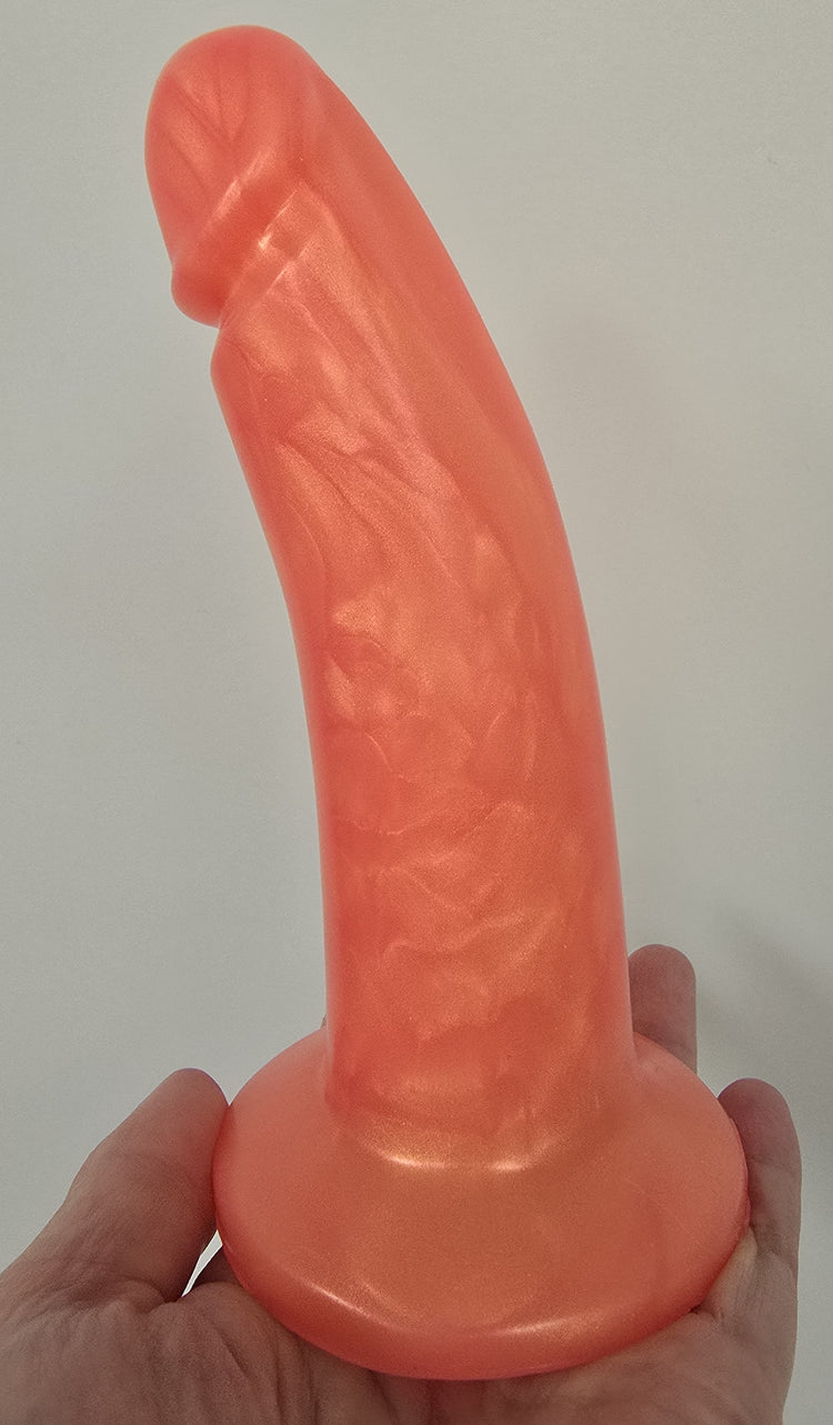 ONE OF A KIND Champlette Metallic Orange