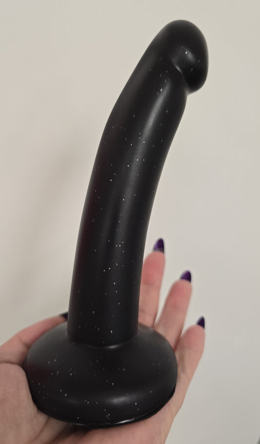 ONE OF A KIND Mistress Black with Glitter