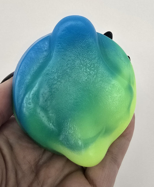 ONE OF A KIND Saddle Blue Green & Yellow