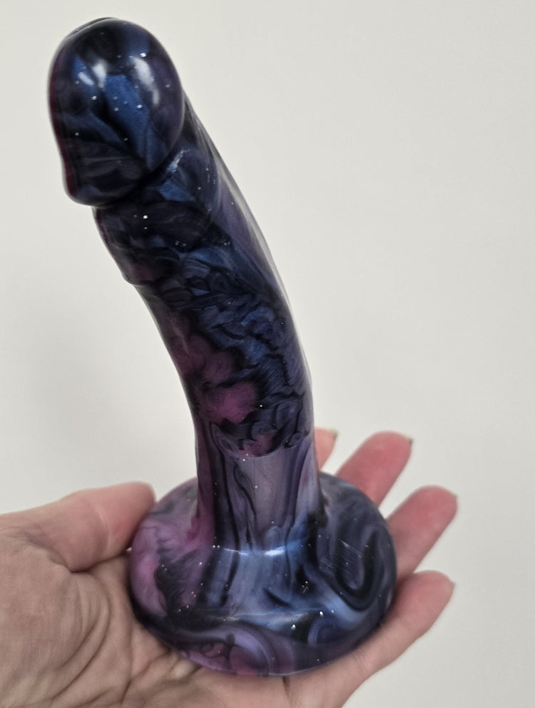 ONE OF A KIND Small Bent Galaxy