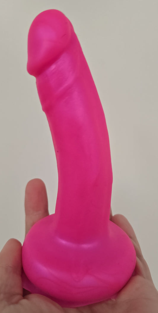 ONE OF A KIND Small Bent iridescent Pink