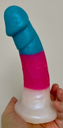 ONE OF A KIND Woody Blue Pink & White